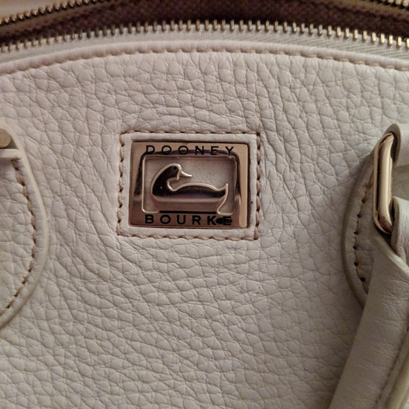 Dooney & Bourke Portofino Leather Domed Satchel - Picture 7 of 7